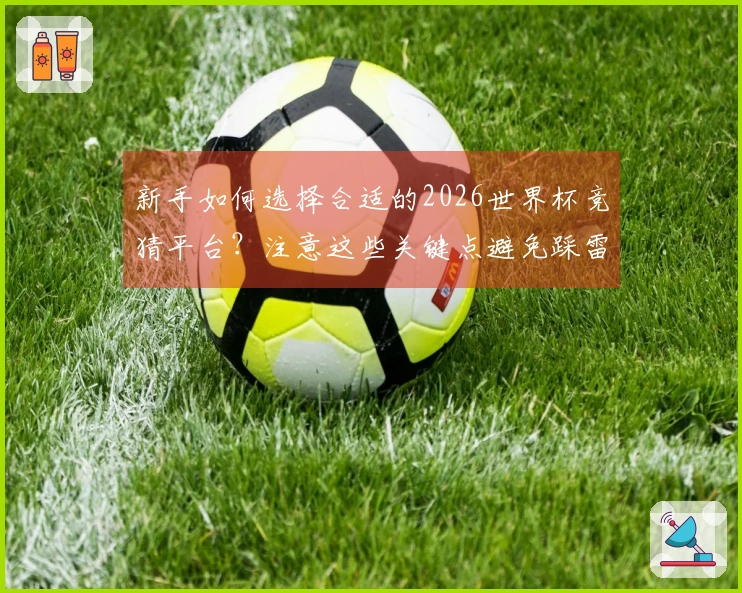 新手如何选择合适的2026世界杯竞猜平台？注意这些关键点避免踩雷